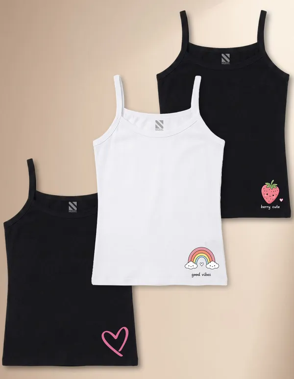 NUSYL_Girls_Heart_Printed_&_Strawberry_Printed_Cotton_Camisoles_(Pack_of_3)_�_Soft_&_Breathable_Innerwear_|_Lightweight_Summer_Undershirts_for_Kids_&_Teen_Girls