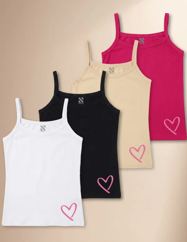 NUSYL_Girls_Heart_Printed_Cotton_Camisoles_(Pack_of_4)_�_Soft_&_Breathable_Innerwear_|_Lightweight_Summer_Undershirts_for_Kids_&_Teen_Girls