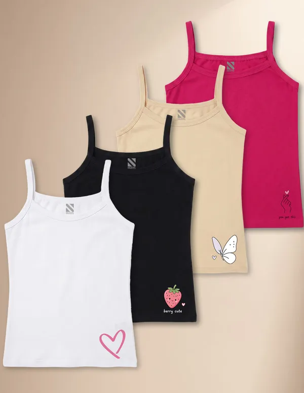 NUSYL_Girls_Heart_Printed_&_Butterfly_Printed_Cotton_Camisoles_(Pack_of_4)_�_Soft_&_Breathable_Innerwear_|_Lightweight_Summer_Undershirts_for_Kids_&_Teen_Girls