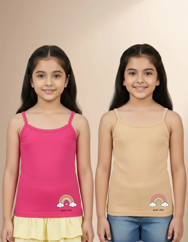 NUSYL_Girls_Rainbow_Printed_Cotton_Camisoles_(Pack_of_4)_�_Soft_&_Breathable_Innerwear_|_Lightweight_Summer_Undershirts_for_Kids_&_Teen_Girls