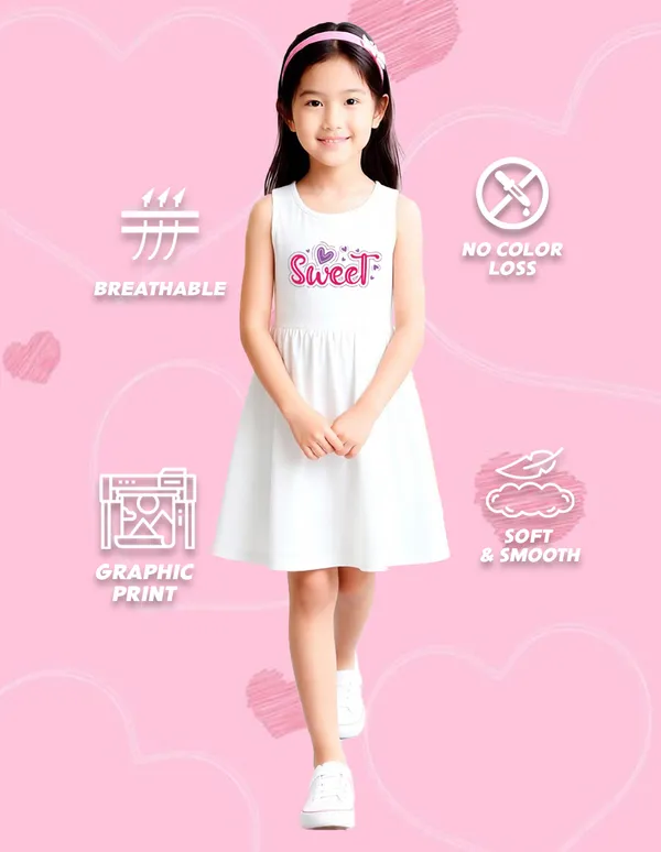 Nusyl_Girls_Hot_Pink_&_White_Sweet_Text_Printed_Pack_Of_2_Dresses_Soft_&_Comfortable_Dresses_Cozy_Summer_Wear_For_Kids_&_Teen_Girls