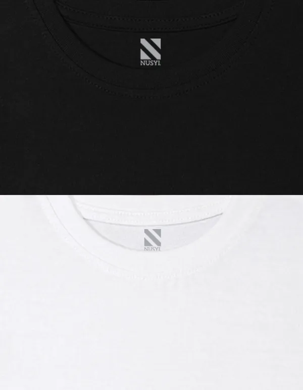 Nusyl_Girl_Black_&_White_Solid_Drop_Shoulder_T_Shirts_Pack_Of_2_Soft_&_Comfortable_Drop_Shoulder_T_Shirts_Cozy_Summer_Wear_For_Kids_&_Teen_Girls