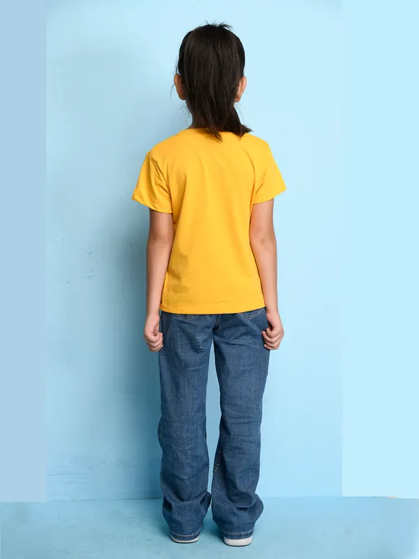 Nusyl_Girl_Red_&_Yellow_Solid_Regular_T_Shirts_Pack_Of_2_Soft_&_Comfortable_Half_Sleeves_Regular_T_Shirts_Cozy_Summer_Wear_For_Kids_&_Teen_Girls