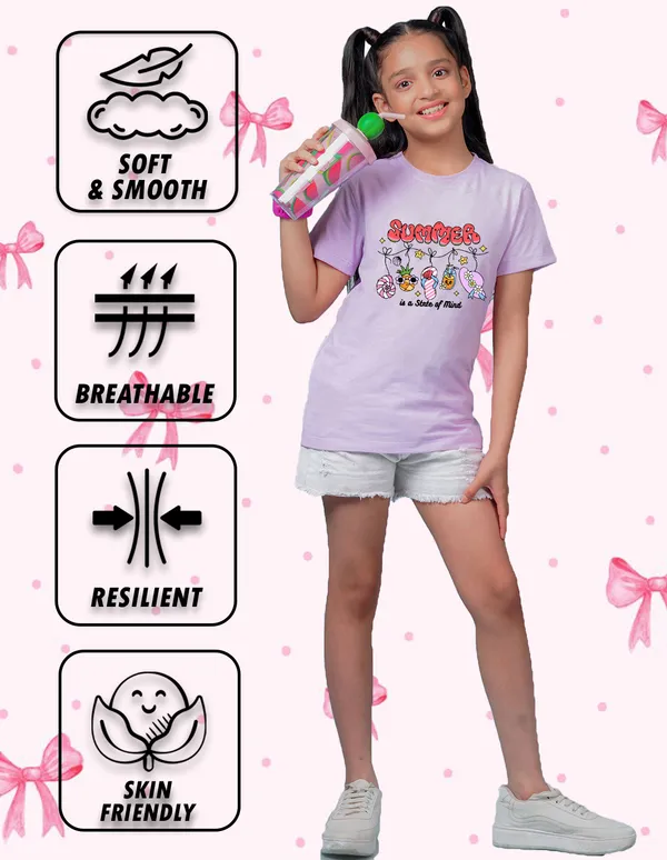 Nusyl_Girl_Brown_&_Lilac_Emotionally_Fragile_Text_Printed_&_Summer_Text_Printed_Half_Sleeves_Pack_Of_2_T_Shirts_Soft_&_Comfortable_Half_Sleeve_T_Shirts_Cozy_Summer_Wear_For_Kids_&_Teen_Girls