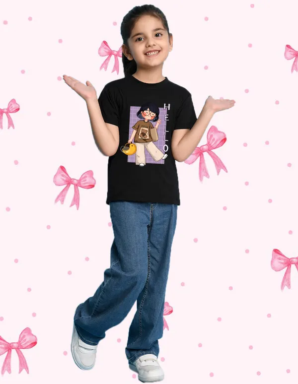 Nusyl_Girl_Sky_Blue_&_Black_Unicorn_Printed_&_Girl_Printed_Half_Sleeves_Pack_Of_2_T_Shirts_Soft_&_Comfortable_Half_Sleeve_T_Shirts_Cozy_Summer_Wear_For_Kids_&_Teen_Girls