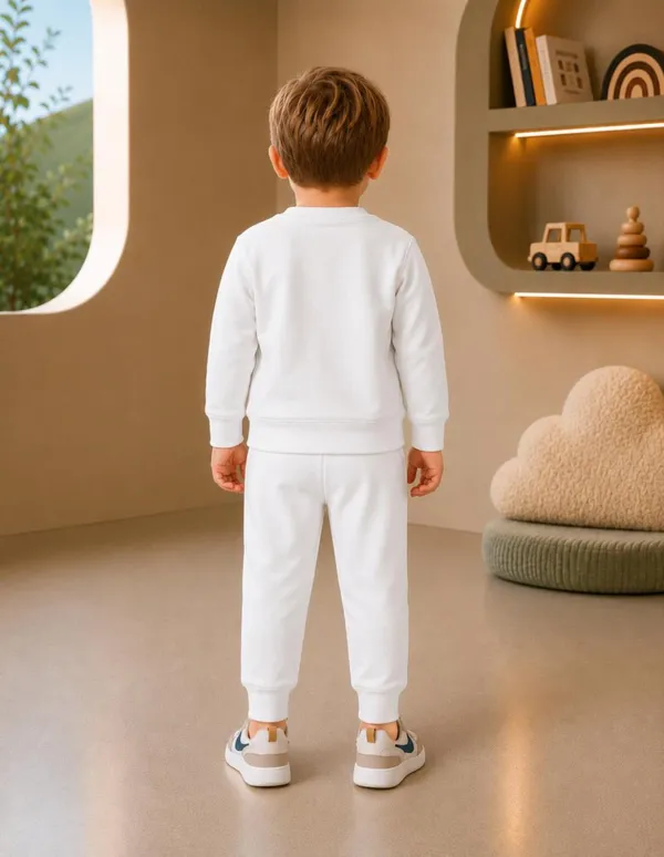 NUSYL_Boys_White_Bear_Printed_Cotton_Blend_T-shirts_and_Joggers_|_Boys's_Regular_Length_T-shirts_and_Regular_Jogger