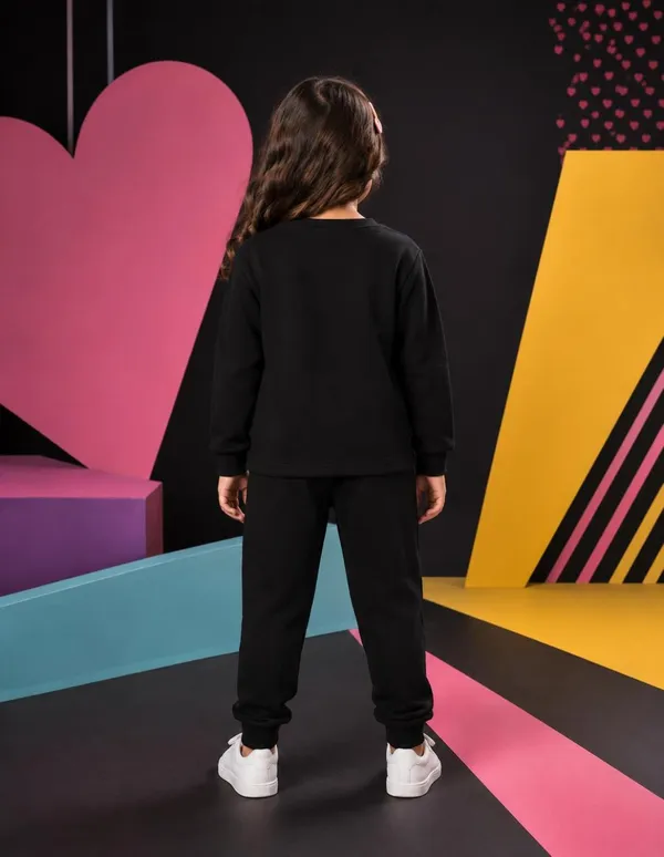 NUSYL_Girls_Black_Heart_Printed_Cotton_Blend_T-shirts_and_Joggers_|_Girls's_Regular_Length_T-shirts_and_Regular_Jogger