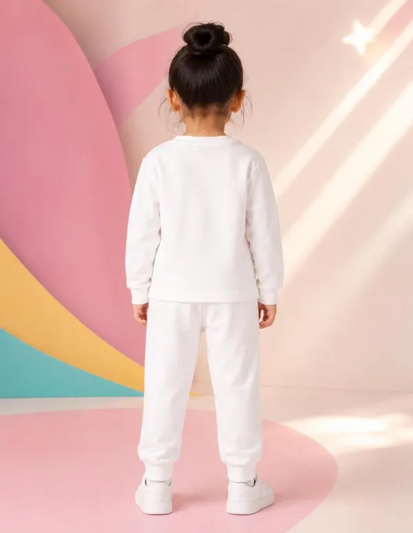 NUSYL_Girls_White_Star_Printed_Cotton_Blend_T-shirts_and_Joggers_|_Girls's_Regular_Length_T-shirts_and_Regular_Jogger