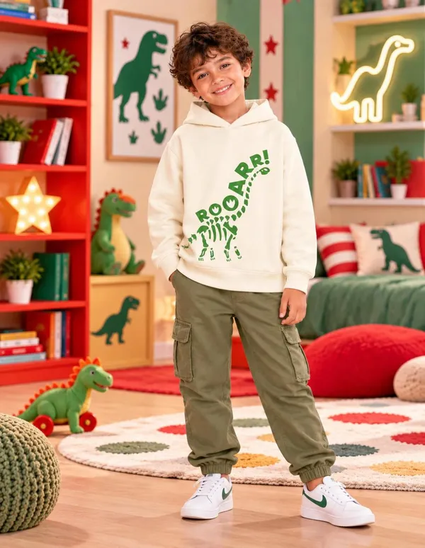 Nusyl_Boys_White_&_Red_Boys_Dinosaur_Printed_Hoodie