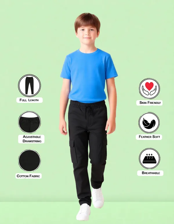 Nusyl_Black_Solid_Cotton_Blend_Straight_Fit_Cargo_Trackpants_Pack_Of_2_With_Side_&_Cargo_Pockets_Full_Length_Regular_Fit_Cargo_Trackpants