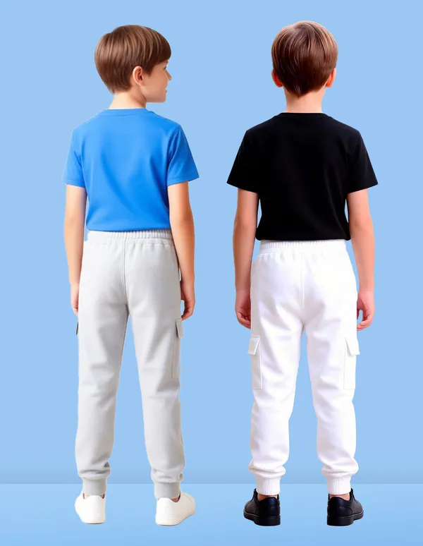 Nusyl_White_&_Gray_Solid_Cotton_Blend_Straight_Fit_Cargo_Trackpants_Pack_Of_2_With_Side_&_Cargo_Pockets_Full_Length_Regular_Fit_Cargo_Trackpants