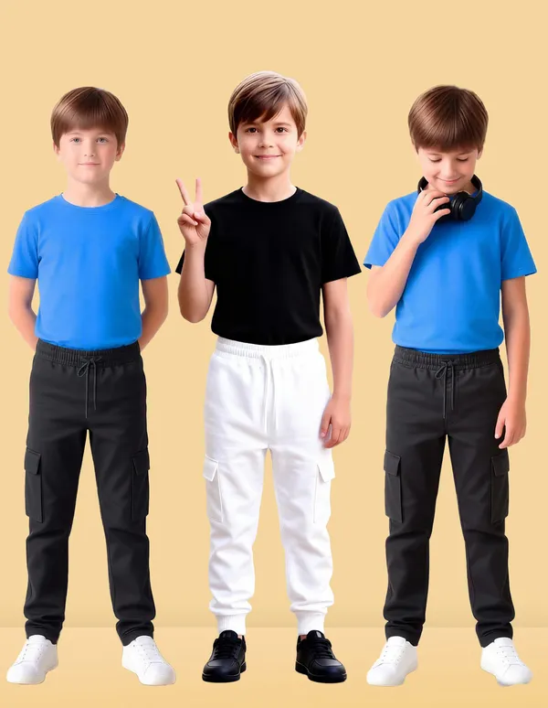Nusyl_Black_&_White_Solid_Cotton_Blend_Straight_Fit_Cargo_Trackpants_Pack_Of_3_With_Side_&_Cargo_Pockets_Full_Length_Regular_Fit_Cargo_Trackpants