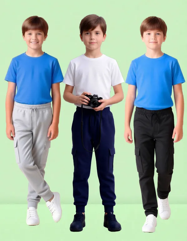 Nusyl_Black_&_Navy_&_Gray_Solid_Cotton_Blend_Straight_Fit_Cargo_Trackpants_Pack_Of_3_With_Side_&_Cargo_Pockets_Full_Length_Regular_Fit_Cargo_Trackpants
