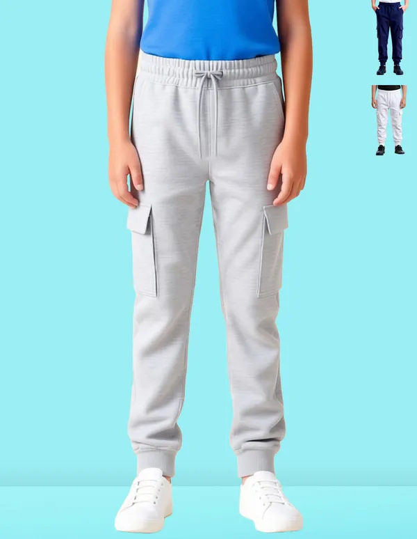 Nusyl_White_&_Navy_&_Gray_Solid_Cotton_Blend_Straight_Fit_Cargo_Trackpants_Pack_Of_3_With_Side_&_Cargo_Pockets_Full_Length_Regular_Fit_Cargo_Trackpants