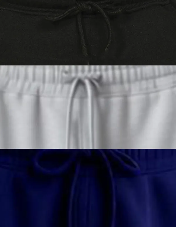 Nusyl_Girls'S_Black_&_Navy_&_Gray_Solid_Cotton_Blend_Straight_Fit_Cargo_Trackpants_Pack_Of_3_With_Side_&_Cargo_Pockets_Girls'S_Full_Length_Regular_Fit_Cargo_Trackpants