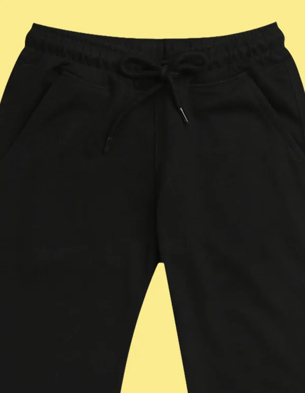 Nusyl_Girls'S_Black_Solid_Cotton_Blend_Straight_Fit_Joggers_With_Side_Pockets_Girls'S_Full_Length_Regular_Fit_Joggers
