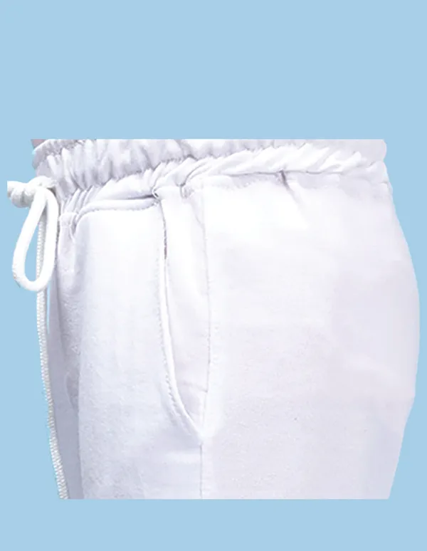 Nusyl_Boys_White_&_White_Solid_Trackpants