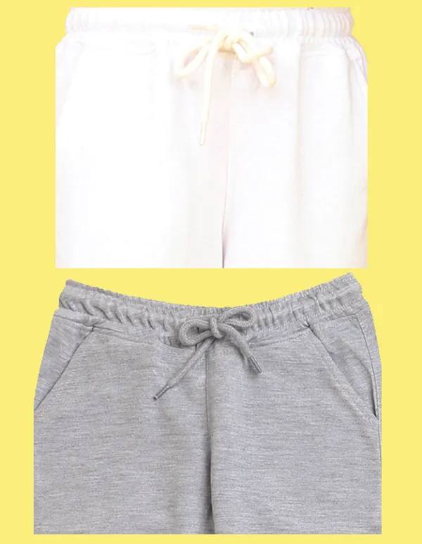 Nusyl_Girls_White_&_Grey_Solid_Trackpants