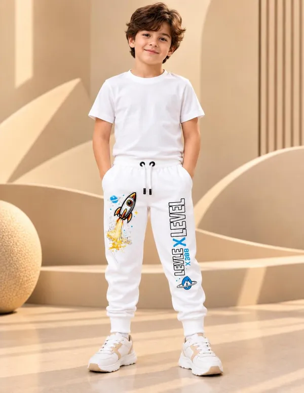 Nusyl_Boys_Pack_of_2_Black_&_White_Stealth_Text_Printed_&_Rocket_Printed_Trackpants
