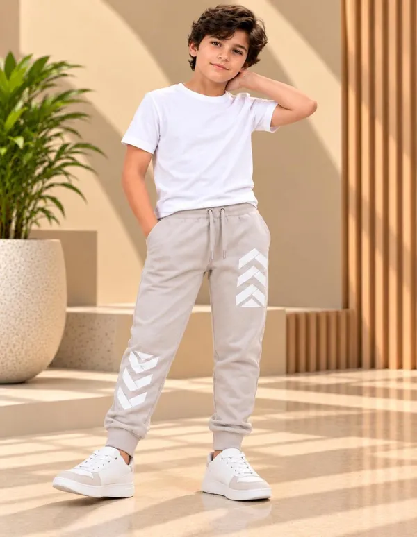 Nusyl_Boys_Pack_of_2_Black_&_Grey_Speed_King_Text_Printed_&_Striped_Arrows_Printed_Trackpants