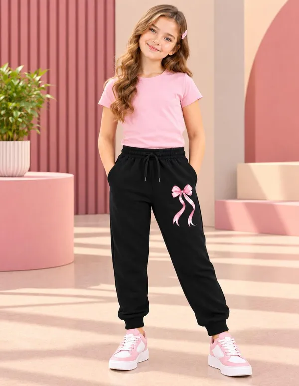 Nusyl_Girls_Pack_of_2_Black_&_Grey_Cute_Things_Printed_&_Heart_Printed_Trackpants