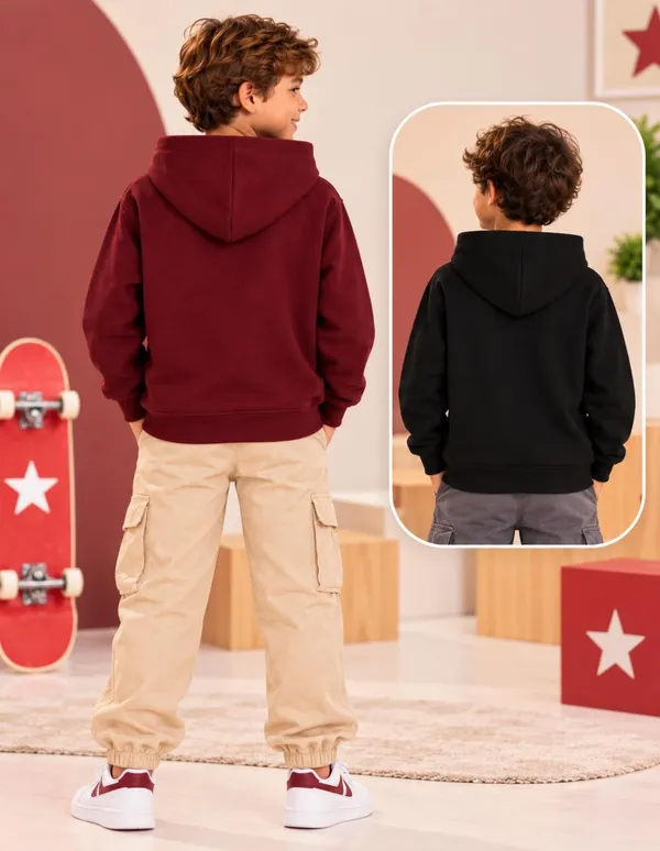 Nusyl_Boys_Black_&_Burgundy_Boys_Cool_Boy_&_Rock_Star_Text_Printed_Hoodie
