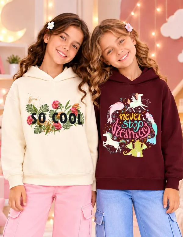 Nusyl_Girls_White_&_Burgundy_Girls_So_cool_&_Never_Stop_Dreaming_Text_Printed_Hoodie