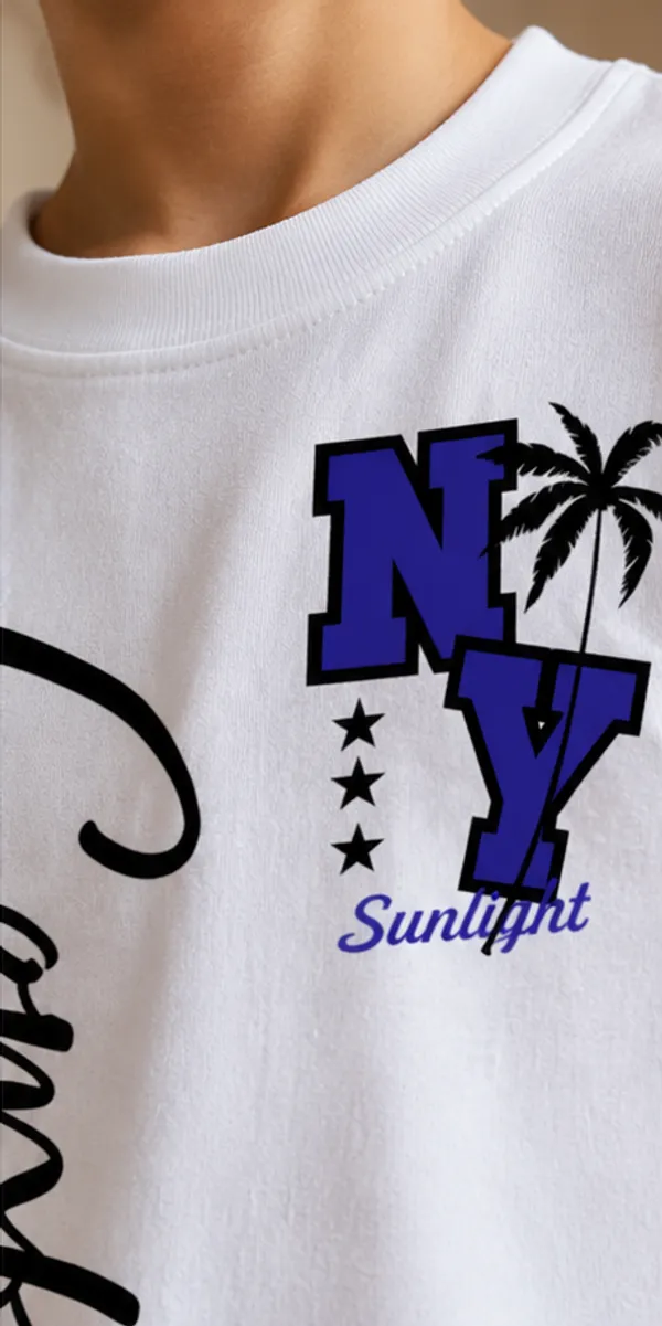 NUSYL_White_NY_Sunlight_Graphic_Kids_Co-ord_Set