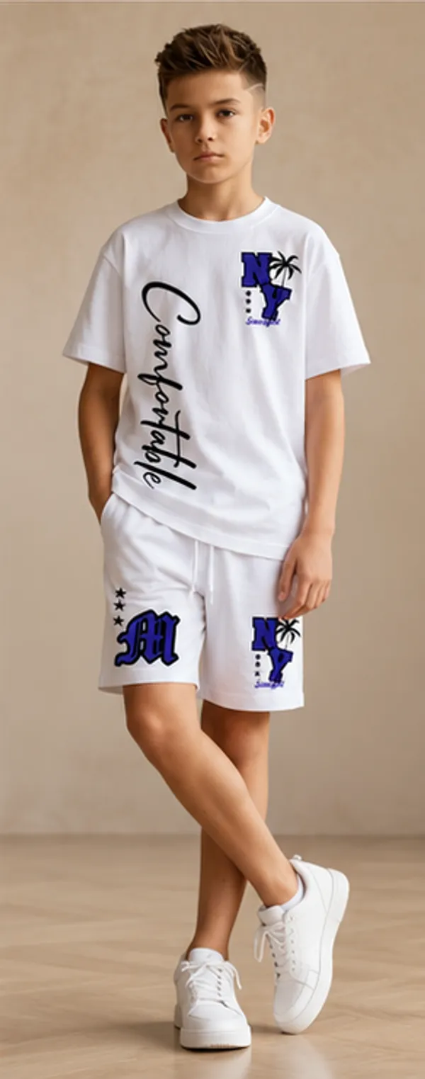 NUSYL_White_NY_Sunlight_Graphic_Kids_Co-ord_Set