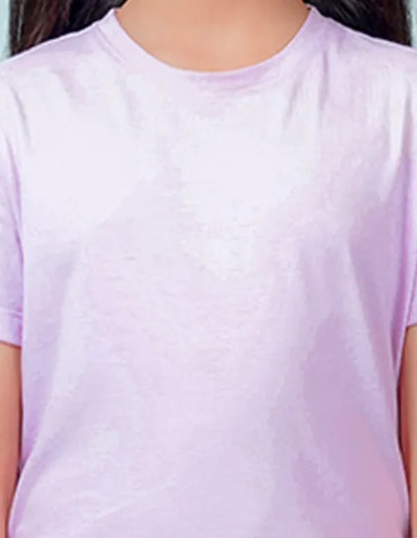 Lilac_Solid_Round_Neck_Half_Sleeves_T-Shirt_For_Girls