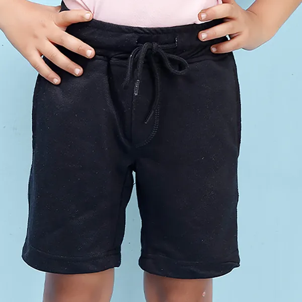 Black_Solid_Shorts_For_Boys