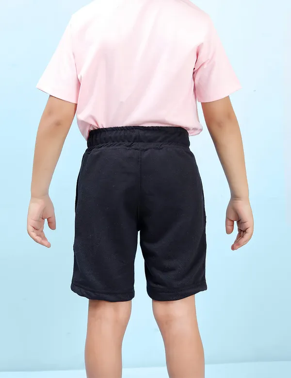 Black_Solid_Shorts_For_Boys