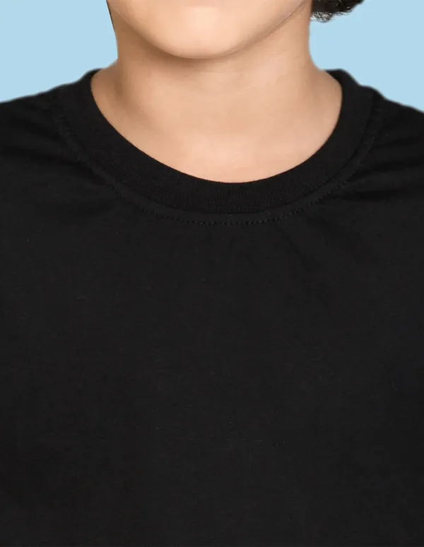 Black_Solid_Round_Neck_Half_Sleeves_T-Shirt_For_Boys