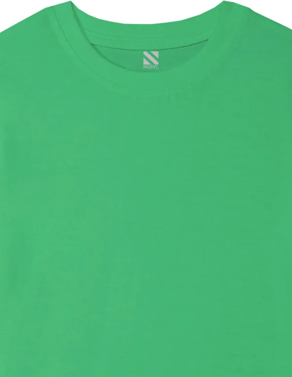 Green_Solid_Round_Neck_Half_Sleeves_T-Shirt_For_Boys