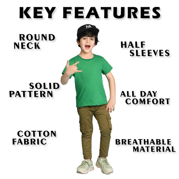 Green_Solid_Round_Neck_Half_Sleeves_T-Shirt_For_Boys