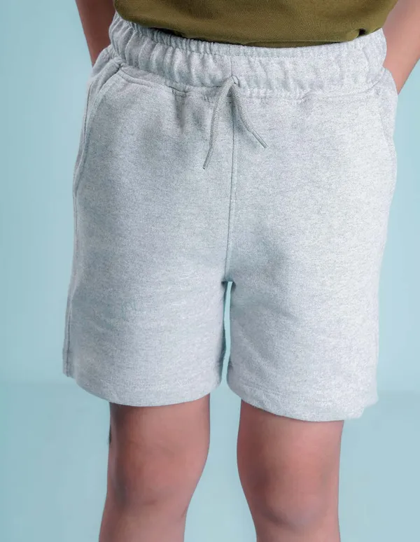 Grey_Solid_Shorts_For_Boys