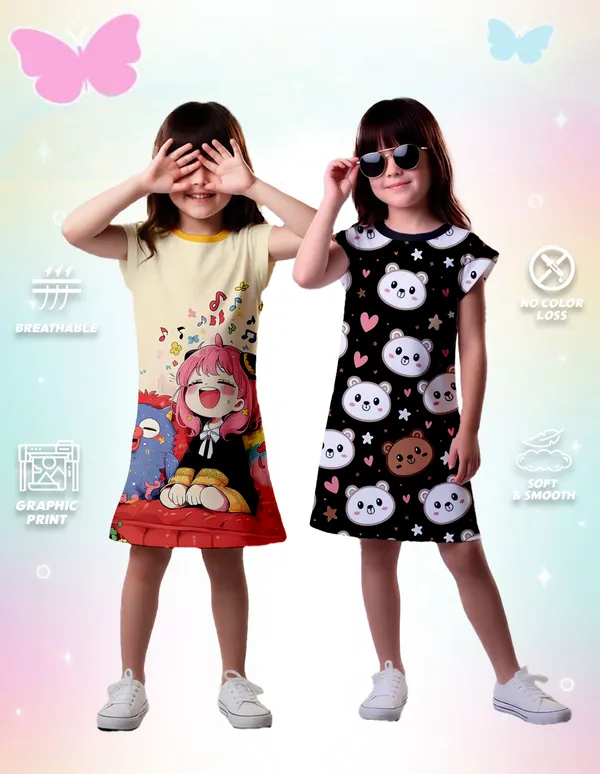 Nusyl_Girls_Black_&_Yellow_Girl_Printed_Dresses_Pack_Of_2_Soft_&_Comfortable_Dresses_Cozy_Summer_Wear_For_Kids_&_Teen_Girls