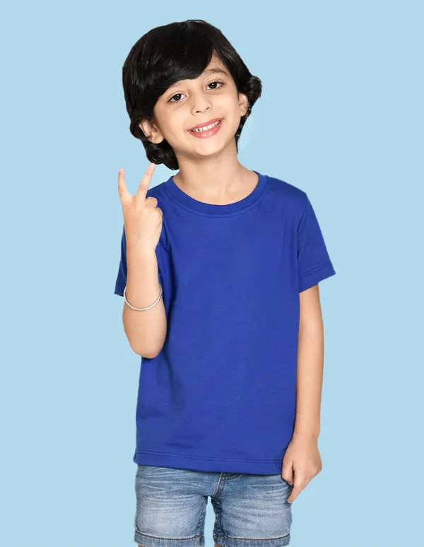 Royal_Blue_Solid_Round_Neck_Half_Sleeves_T-Shirt_For_Boys