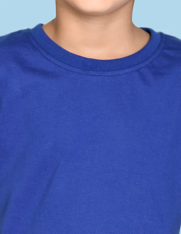 Royal_Blue_Solid_Round_Neck_Half_Sleeves_T-Shirt_For_Boys