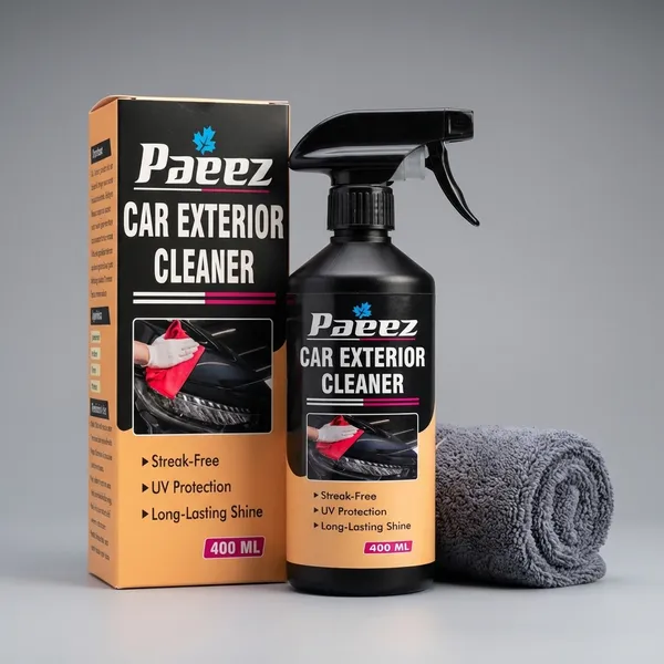Car_Exterior_Cleaner_400Ml_Streakfree_Shine_With_Uv_Protection_&_Microfiber_Cloth
