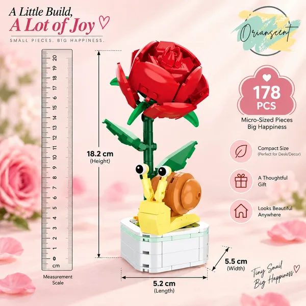 DIY_Rose_&_Snail_Building_Block_Kit