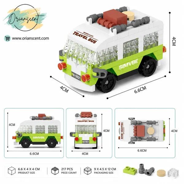 Travel_Bus_Mini_Car_Building_Block_Set