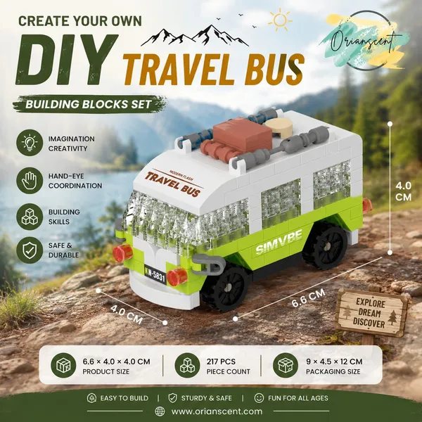 Travel_Bus_Mini_Car_Building_Block_Set