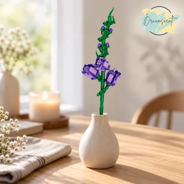 DIY_Purple_Gladiolus_Flower_Building_Block_Set_–_122_Pieces
