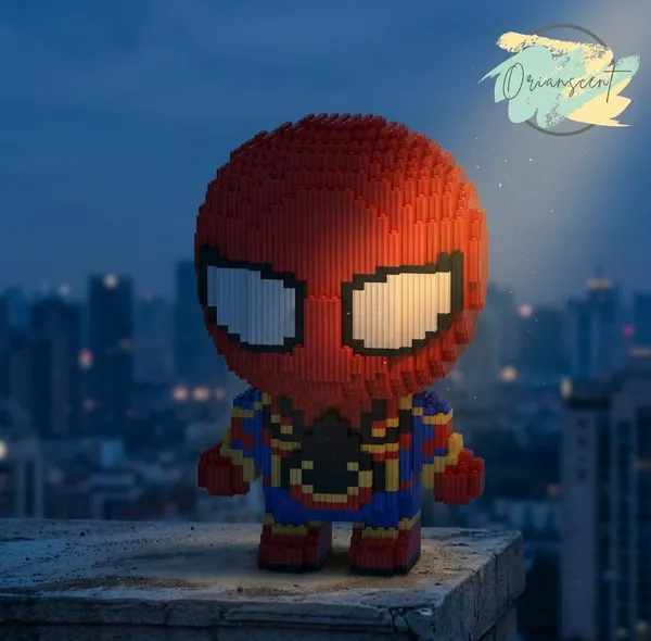 Big_Head_Spiderman_Micro_Building_Blocks_Set
