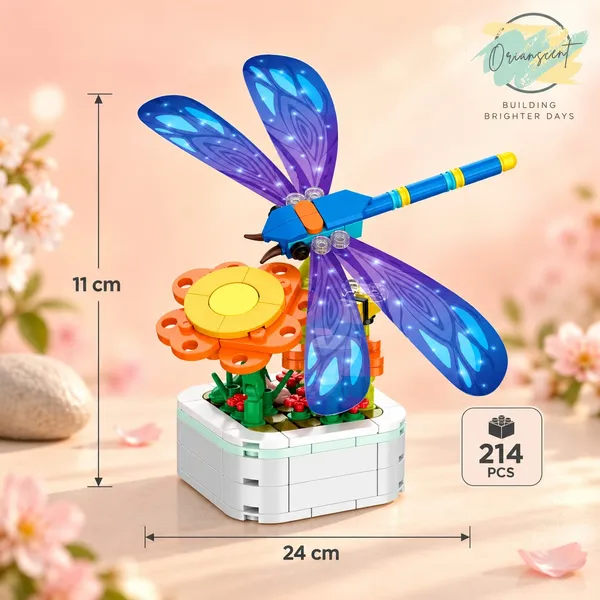 DIY_Dragonfly_&_Flower_Building_Block_Kit