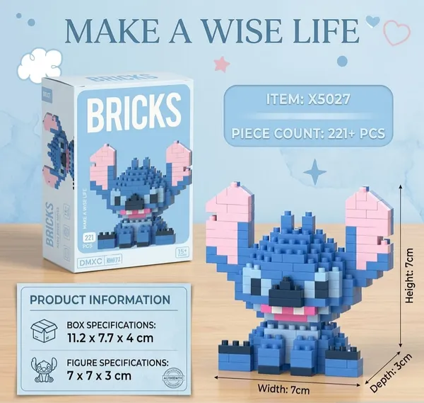 Angry_Stitch_Building_Block_Toys