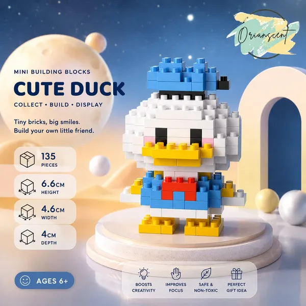 Donald_Building_Block_Toy