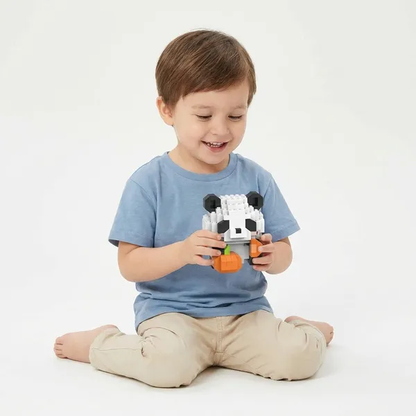 Panda_Building_Blocks_Set_Educational_Construction_Toy_-_Pumpkin
