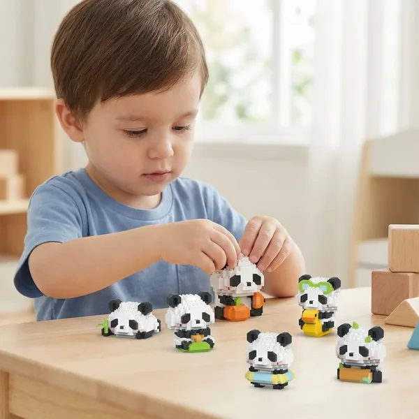 Panda_Building_Blocks_Set_Educational_Construction_Toy_-_Pumpkin